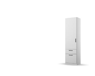 Drehtürenschrank 1-türig, 2 SBK Allrounder AG380.42Q3        Blue-Z