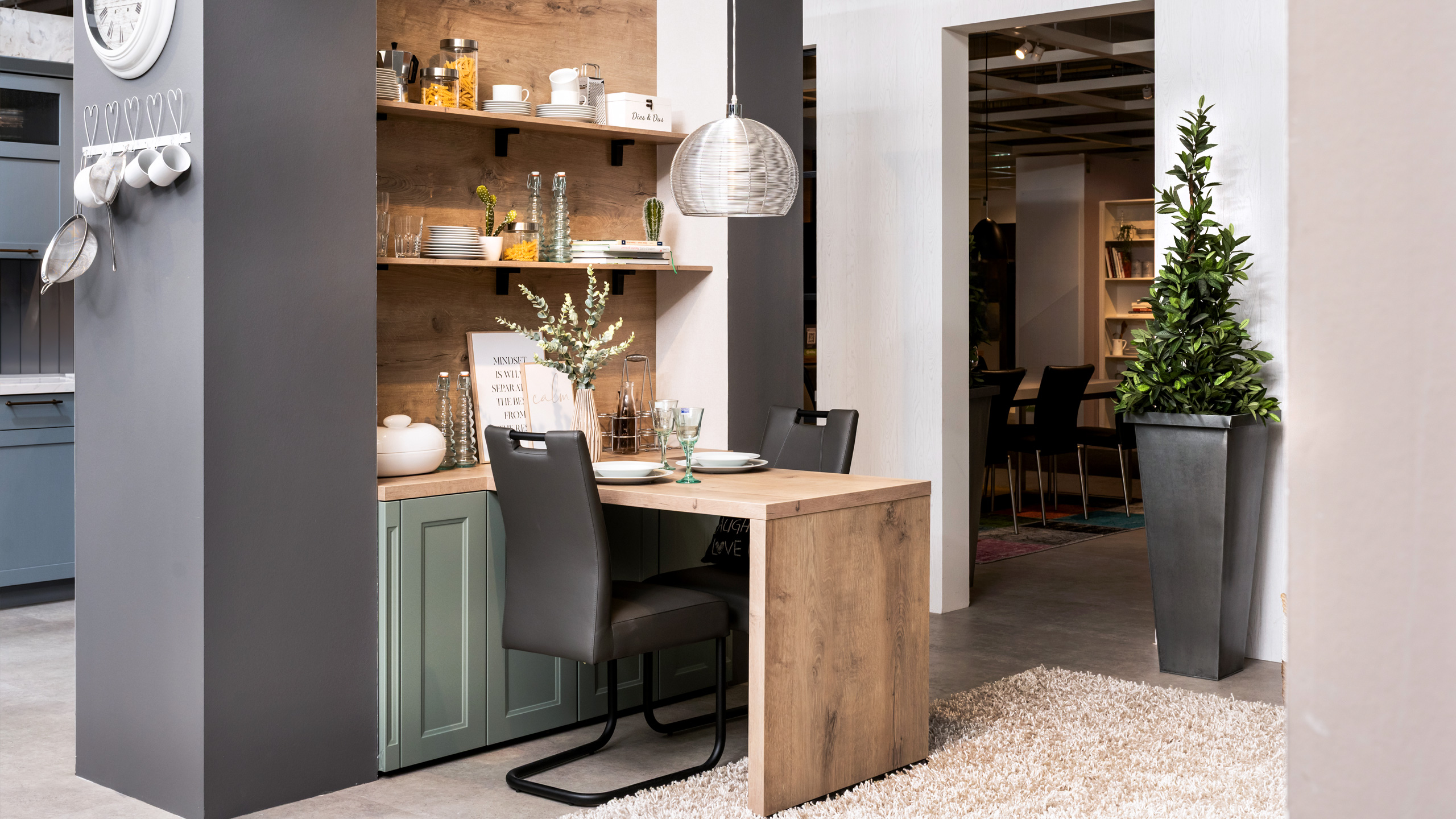 Trendige Paar-Küche "Cascada" von Nobilia