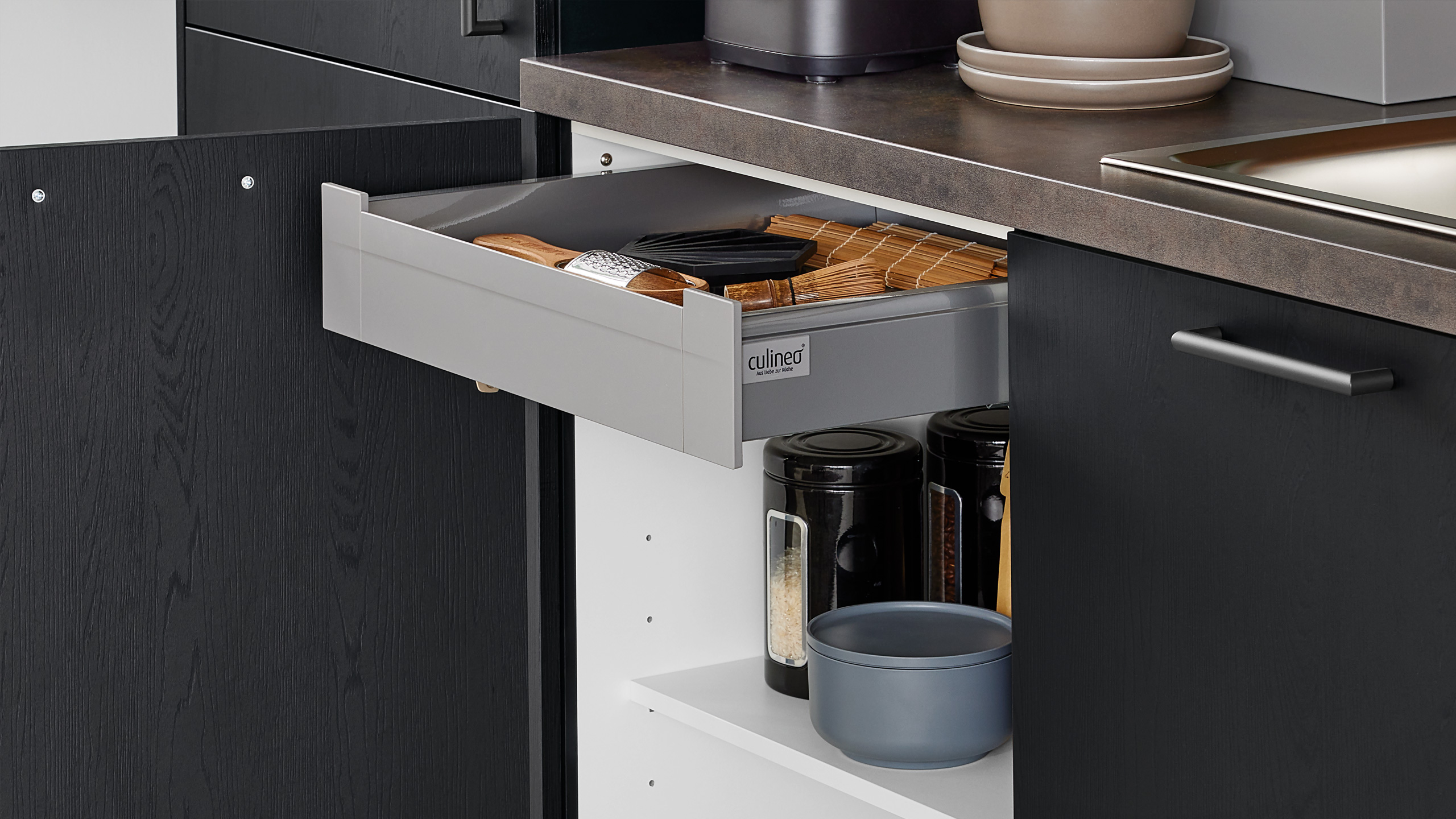 Moderne Küchenzeile "Structura" von Culineo