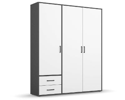 Drehtürenschrank, 3-trg., 2 SBK Voyager AG441.31V3           Blue-Z