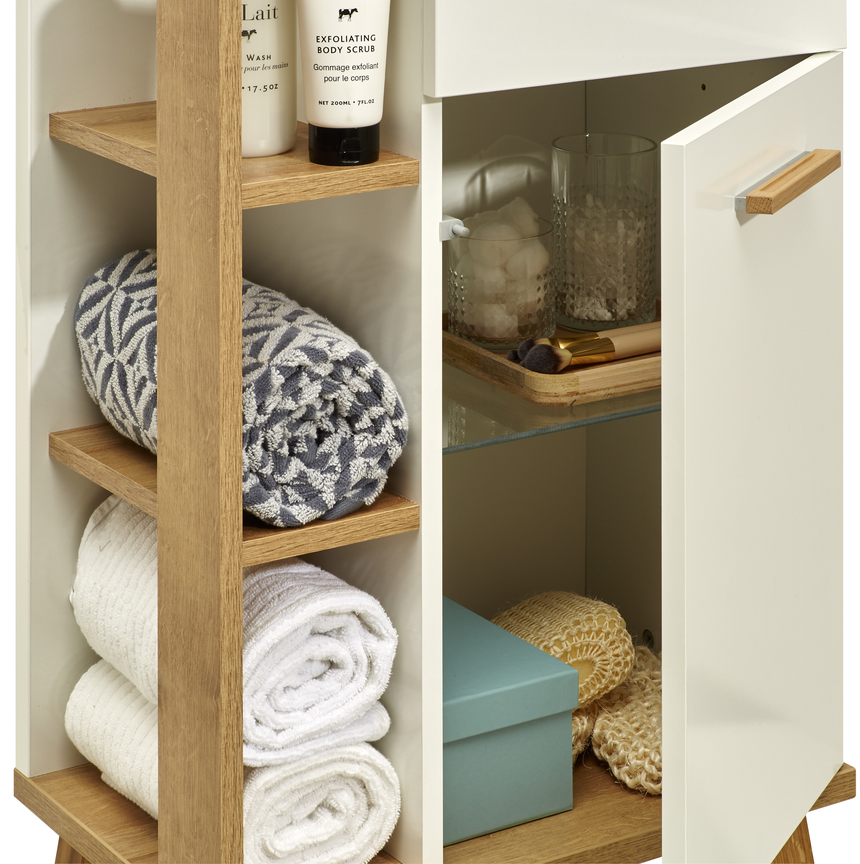 Unterschrank, 1 T + 1 SBK + Quickset 923.015040 (Noventa)   C2