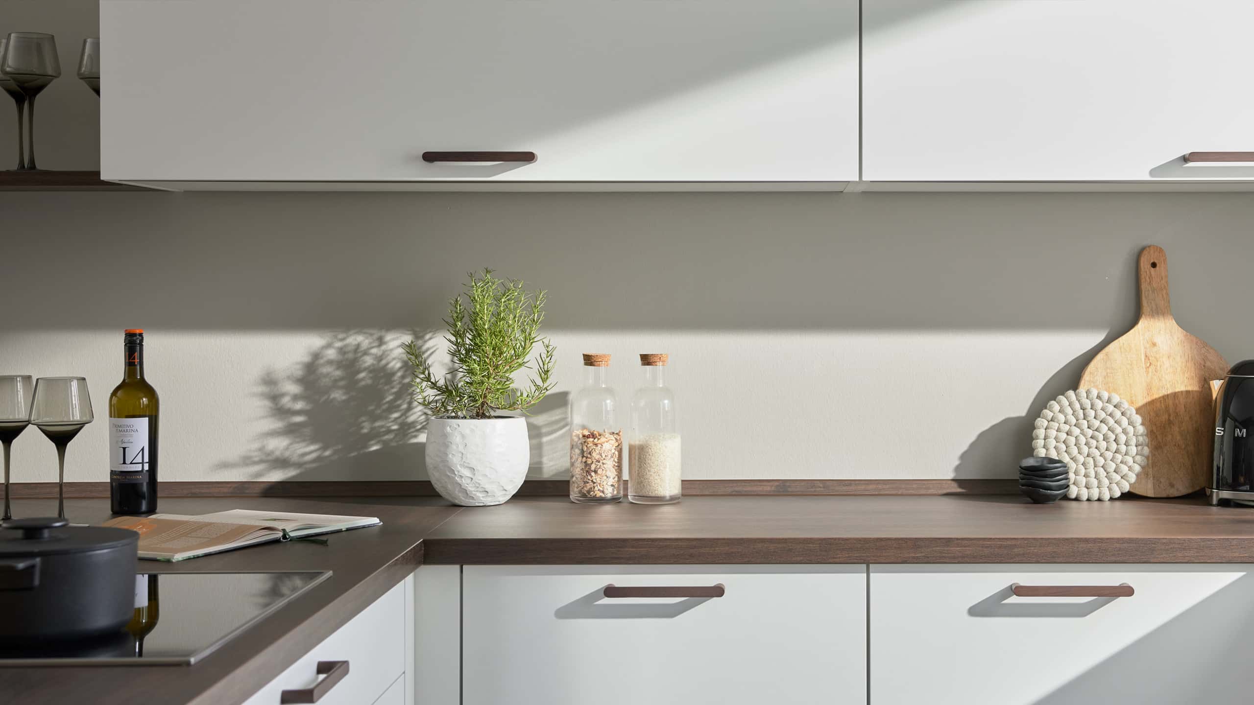 Moderne Familienküche "Laser" in U-Form von Culineo