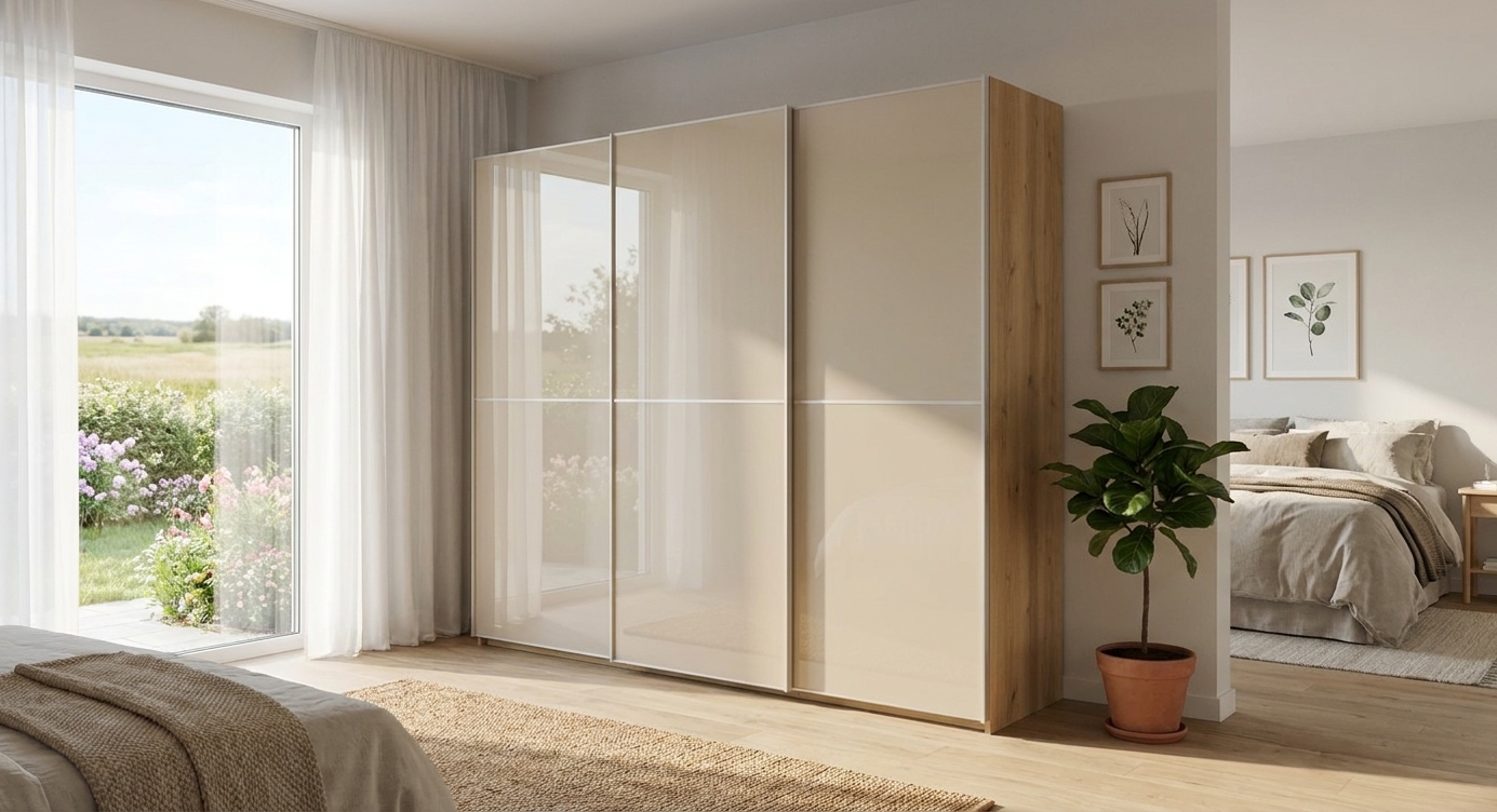 Schwebetürenschrank Viano AEG3A.5BKG