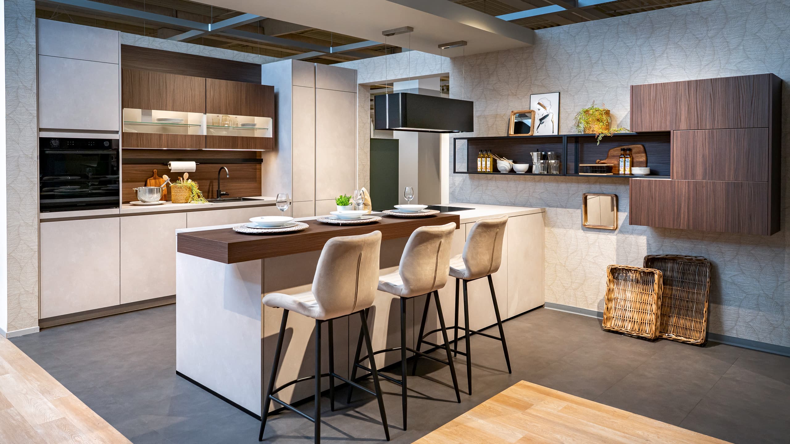 Familienfreundliche Designküche "Riva" von Nobilia