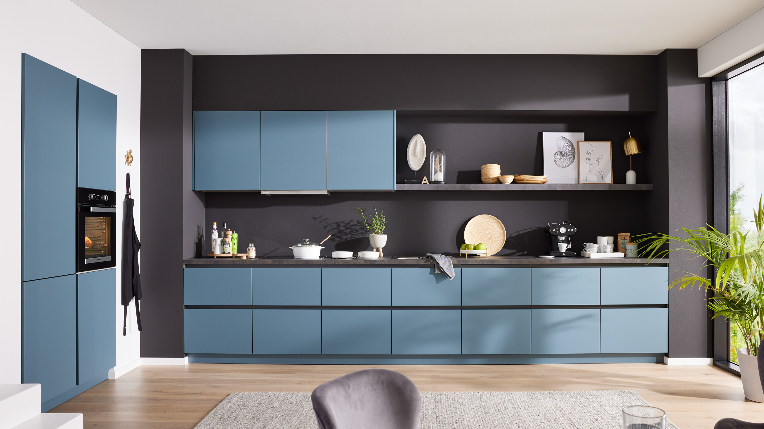 Grifflose Trendküche "Mattea" von Wert Küche