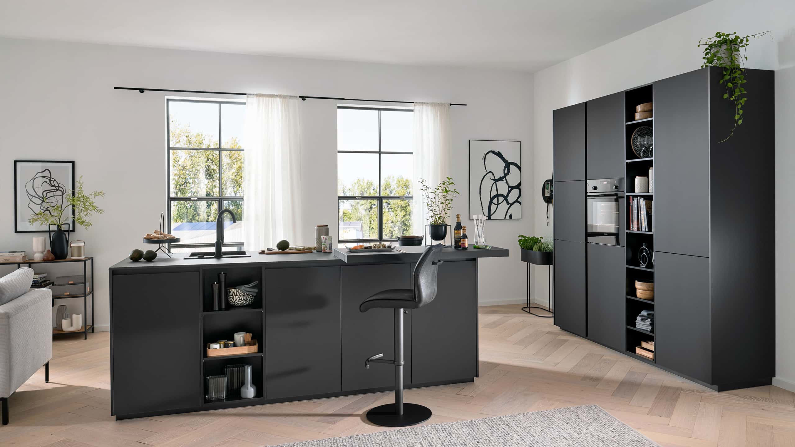 Moderne Inselküche "Serie 3091" von Interliving