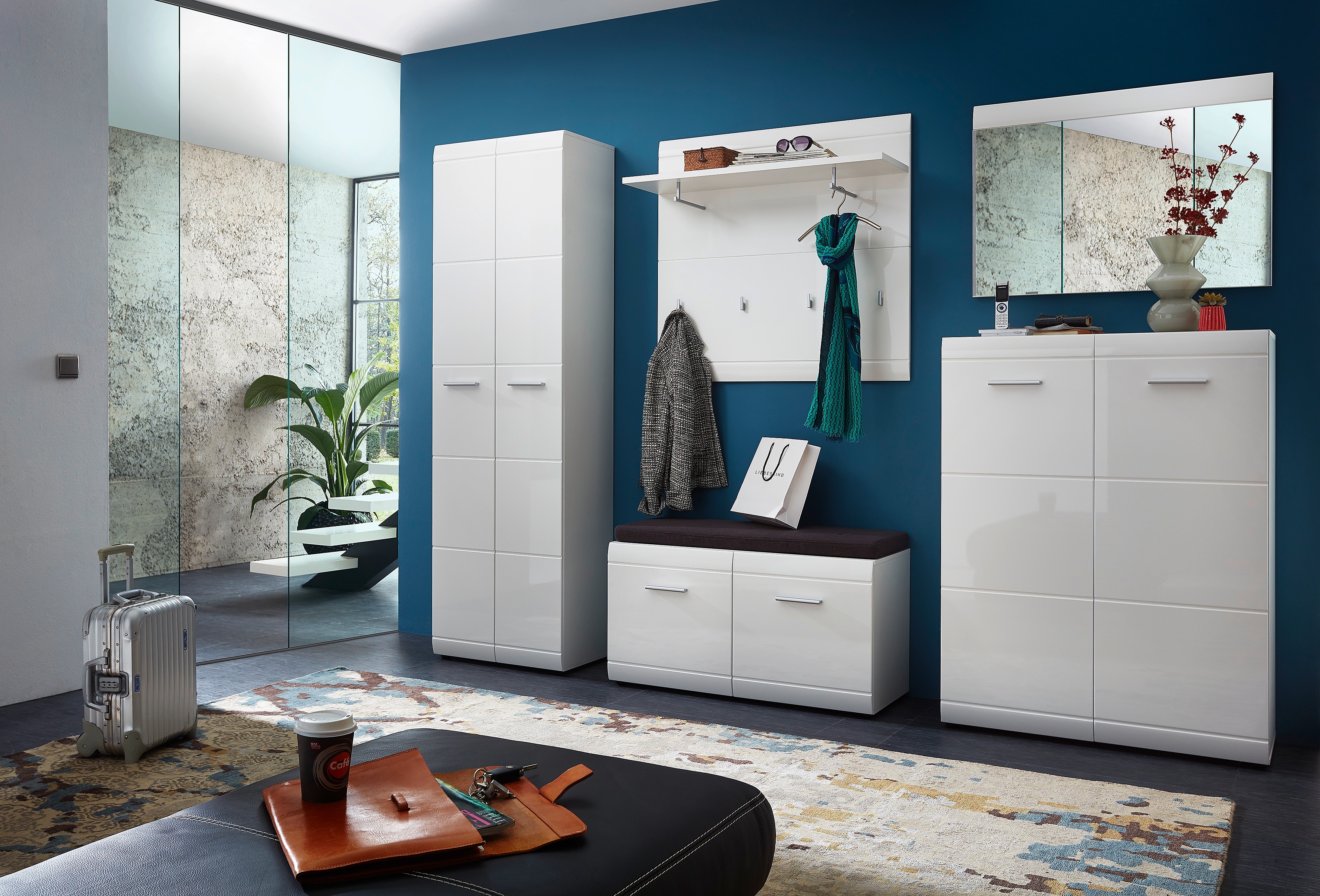 Garderobenschrank, 2 T GW-Adana 3577-84