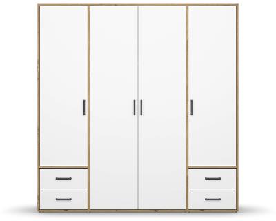 Drehtürenschrank, 4-trg., 4 SBK Voyager AG440.31V4           Blue-Z