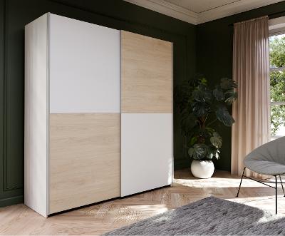 Schwebetürenschrank, 2-trg. Schach & Matt SHMS82231-M870