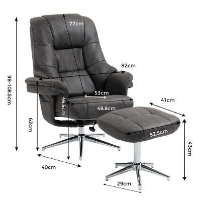 Relaxsessel mit Hocker 11496 Burnaby