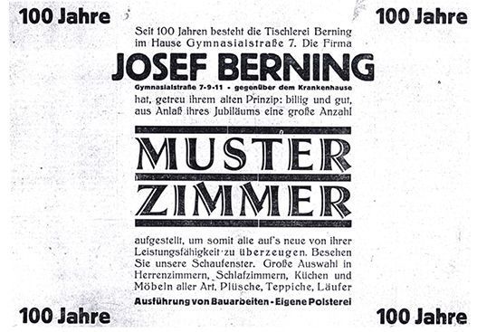 moebel-berning-100-jahre-jubilaeum-festausgabe-lingen-anzeige