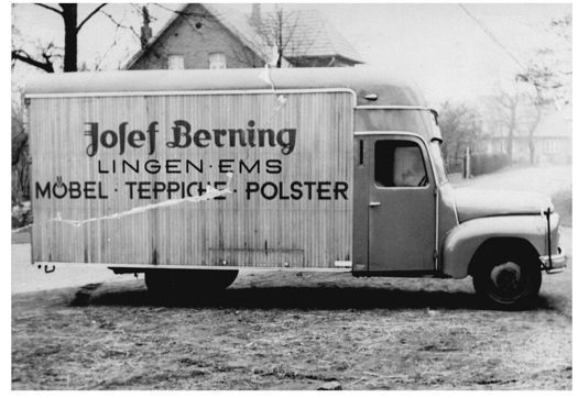 moebel-berning-chronik-lingen-rheine-1951lauslieferung-lkw-hanomag