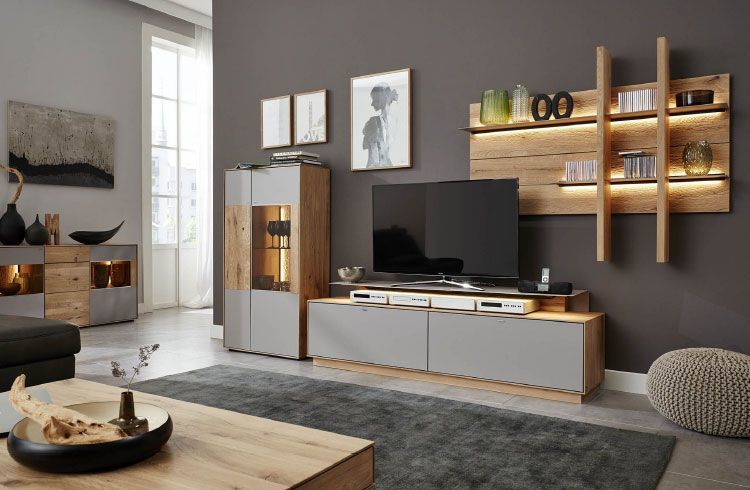 moebel-berning-lingen-rheine-wohnwelten-wohnen-wohnzimmer-wohnwand-vitrine-led-beleuchtung-kommode-regal-interliving-grau