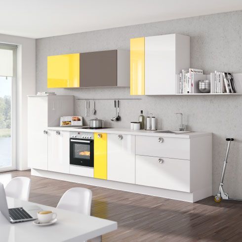 moebel-berning-kuechenwelten-kuechelblock-kuechenzeile-edelstahl-backofen-mikrowelle-herd-kuehlschrank-spuelmaschine-kuehlfach-weiss-gelb-lingen-rheine