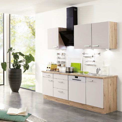 moebel-berning-kuechen-mini-kueche-single-creme-edelstahl-herd-spuele-haube-geschirspueler-lingen-rheine