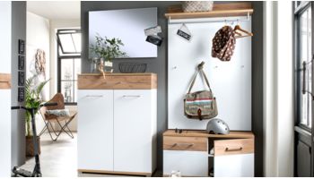Garderobenpaneel GW-Topix 3773-513 Weiss
