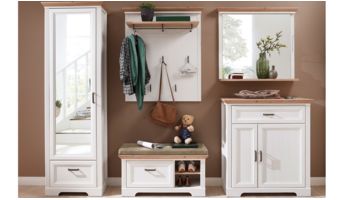 Garderobenschrank Jasmin 3BB1UH01 Pinie hell