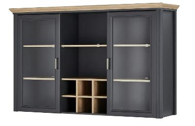 Buffet-Aufsatz inkl.LED-Beleucht. Jasmin 1LG9GH23