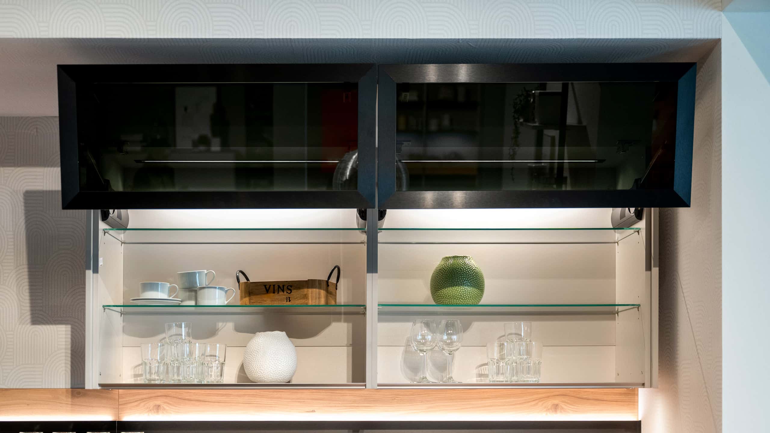 Moderne Inselküche "Softline" von Nobilia 