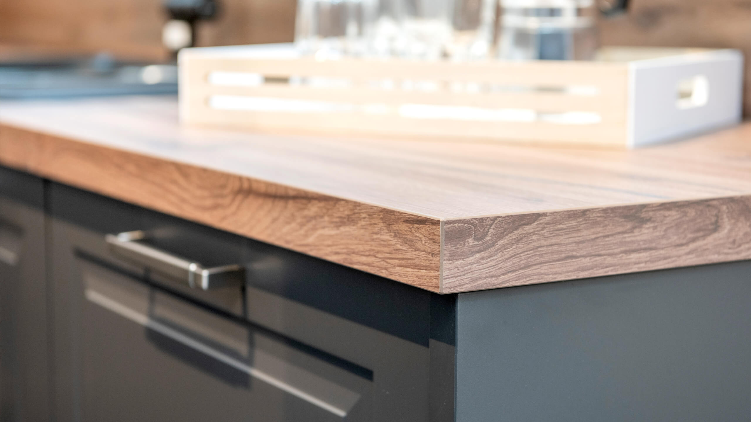 Rustikale Landhausküche mit Insel "lL 3390" von Interliving