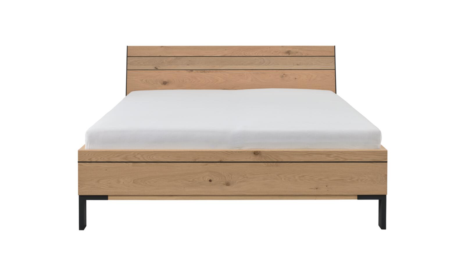 Luxus Doppelbett mit Holzkopfteil Interliving 1207 862782