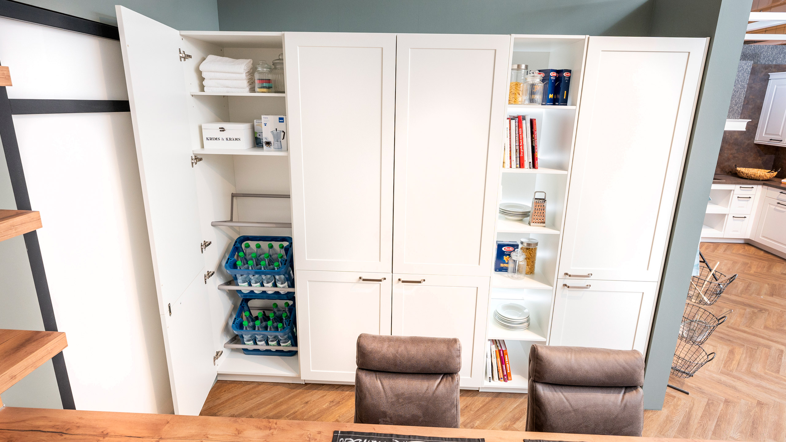 Einladende Familienküche "Nordic" von Nobilia 