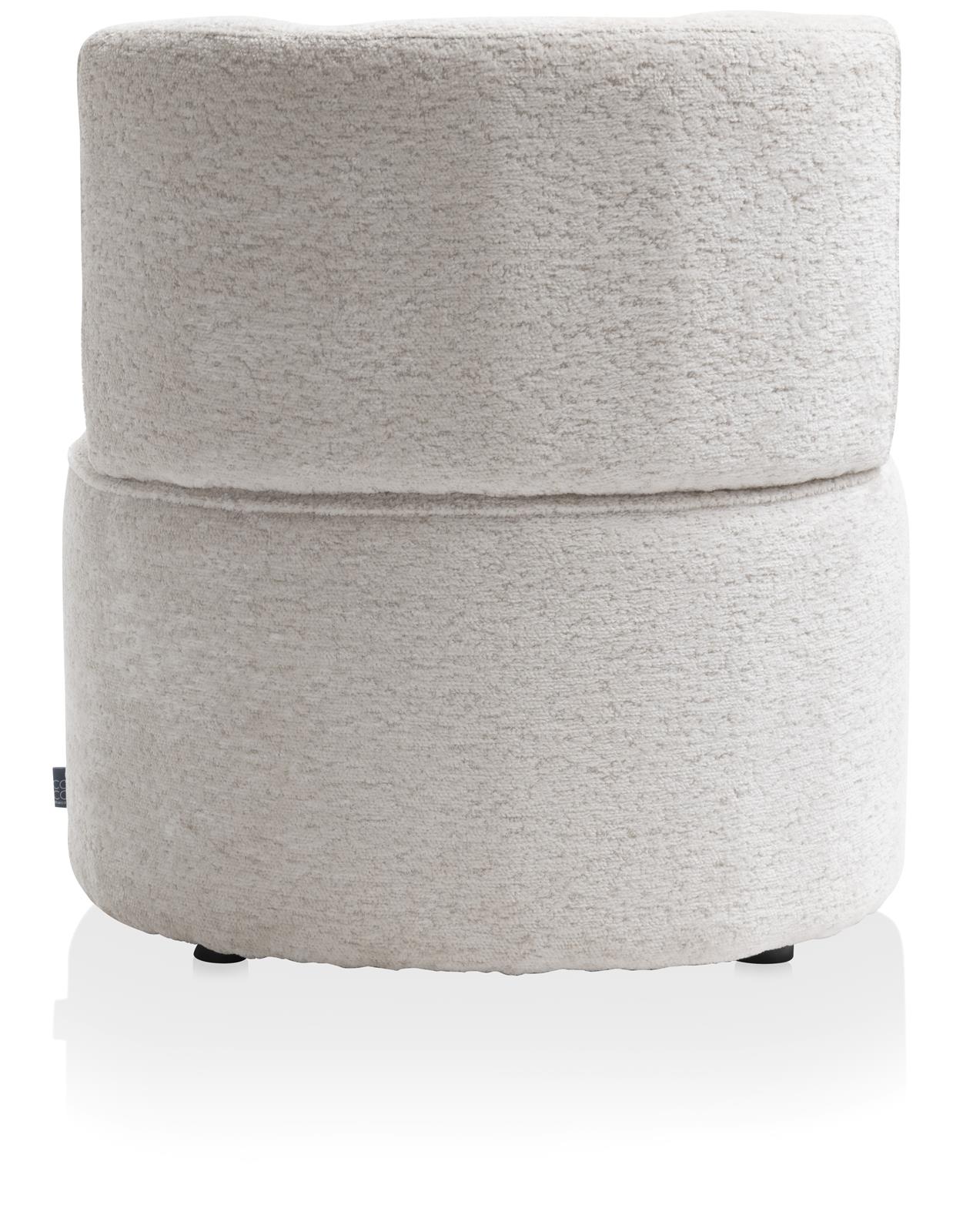 Hocker mit Lehne Coco Maison Roan 51284CRE