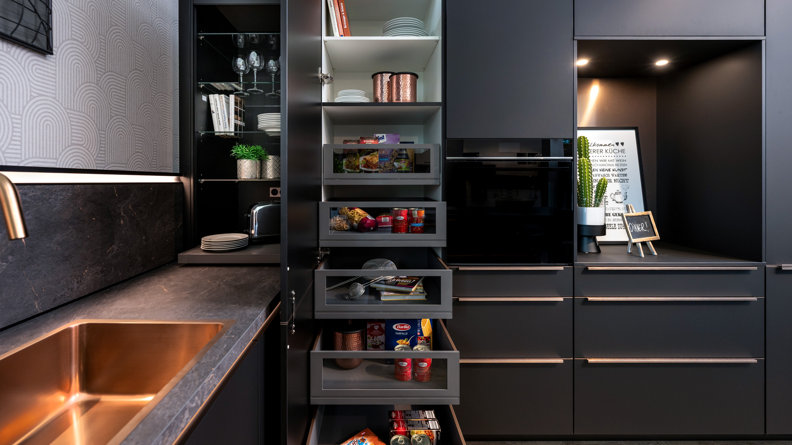 Trendige Familienküche "Senso" von Culineo