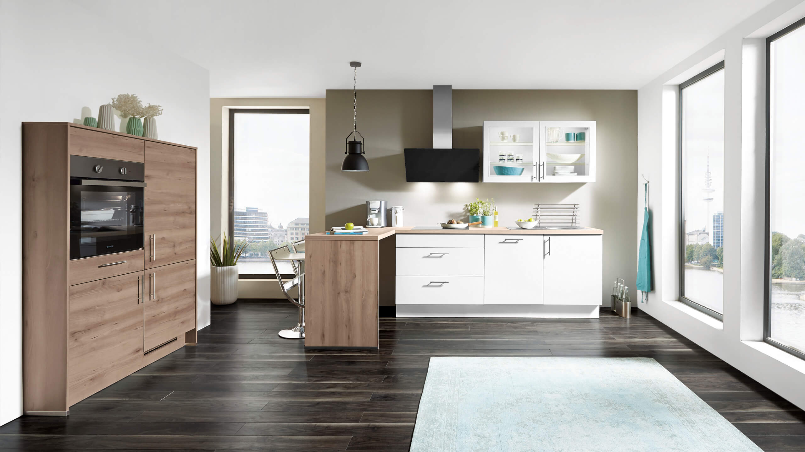 Moderne Küchenzeile "Laser" von Nobilia