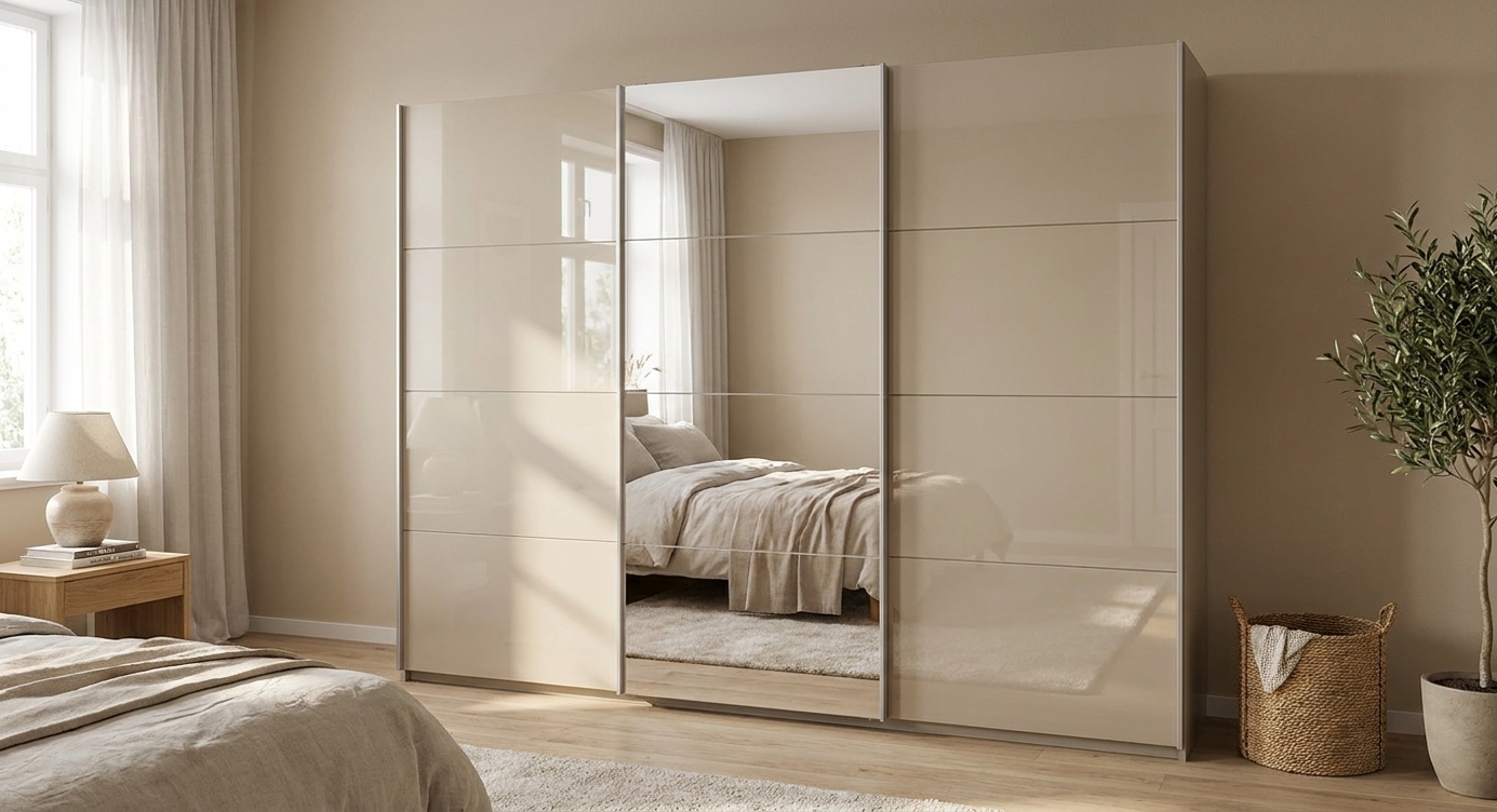 Schwebetürenschrank Kulmbach AW151.5ZG2