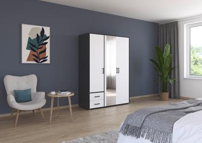 Drehtürenschrank,3-trg.,1 SPT,2 SBK Voyager AG441.21V3           Blue-Z