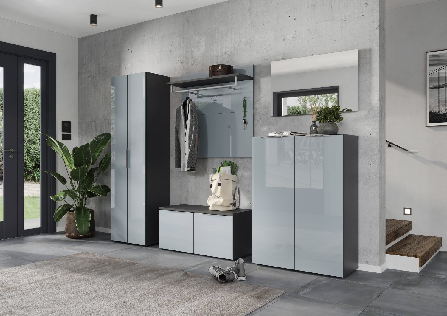 Garderobenschrank GW-Genova 3433-587