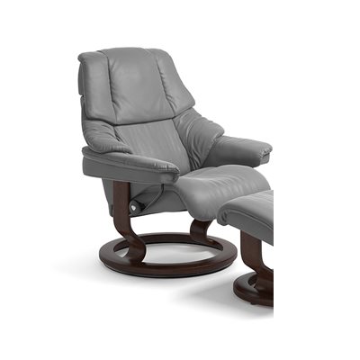 Classic Sessel (M) + Hocker Stressless Reno 1169015