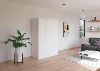 Drehtürenschrank, 3-trg., 2 SBK Costa AG425.0CN8            Blue-Z