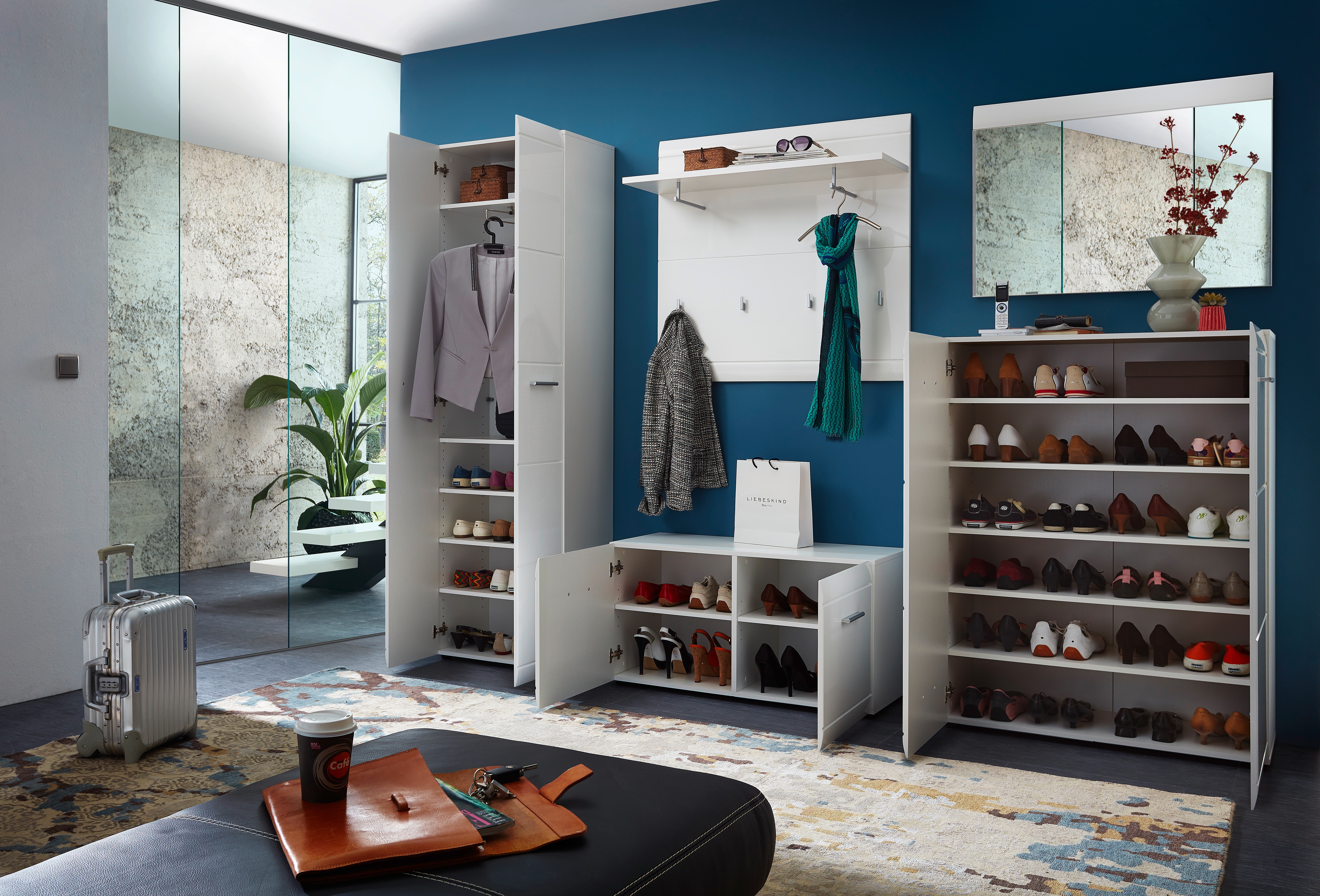 Garderobenschrank, 2 T GW-Adana 3577-84