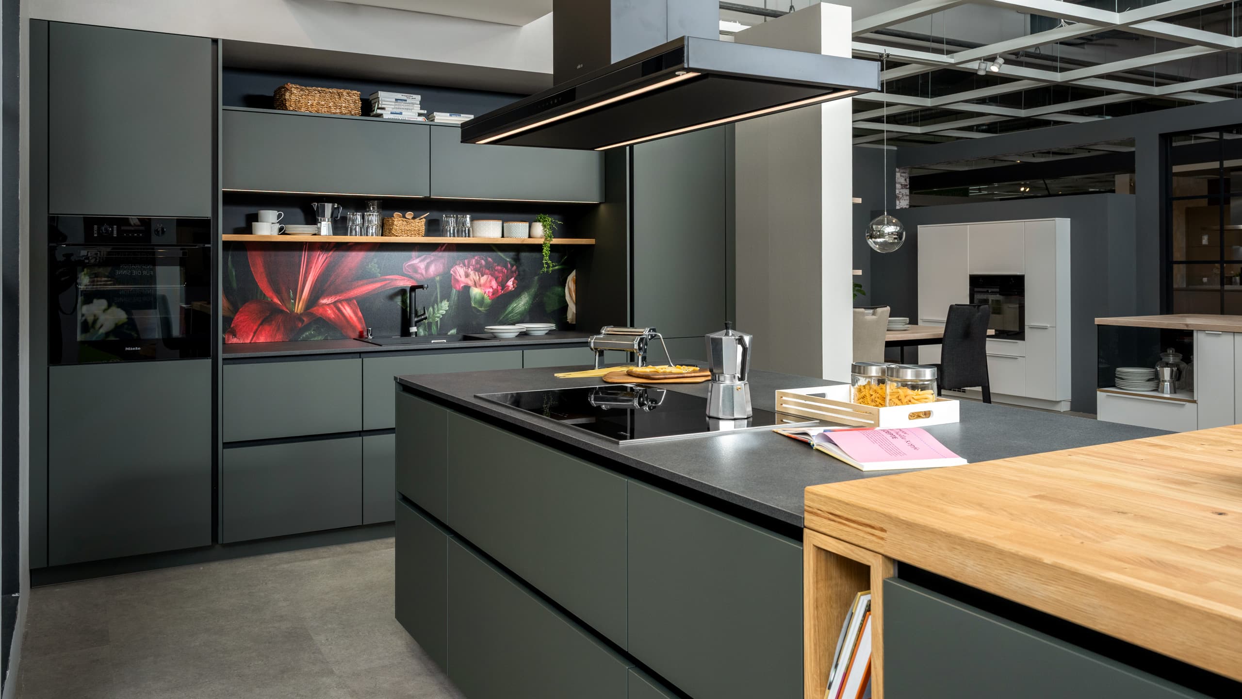 Trendige Familienküche "Easytouch" von Culineo 