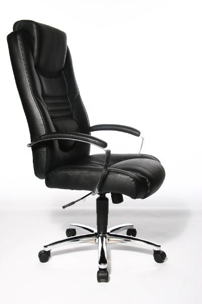 Chefsessel Soft Lux 8329D60 AL.Chrom/Kunstled