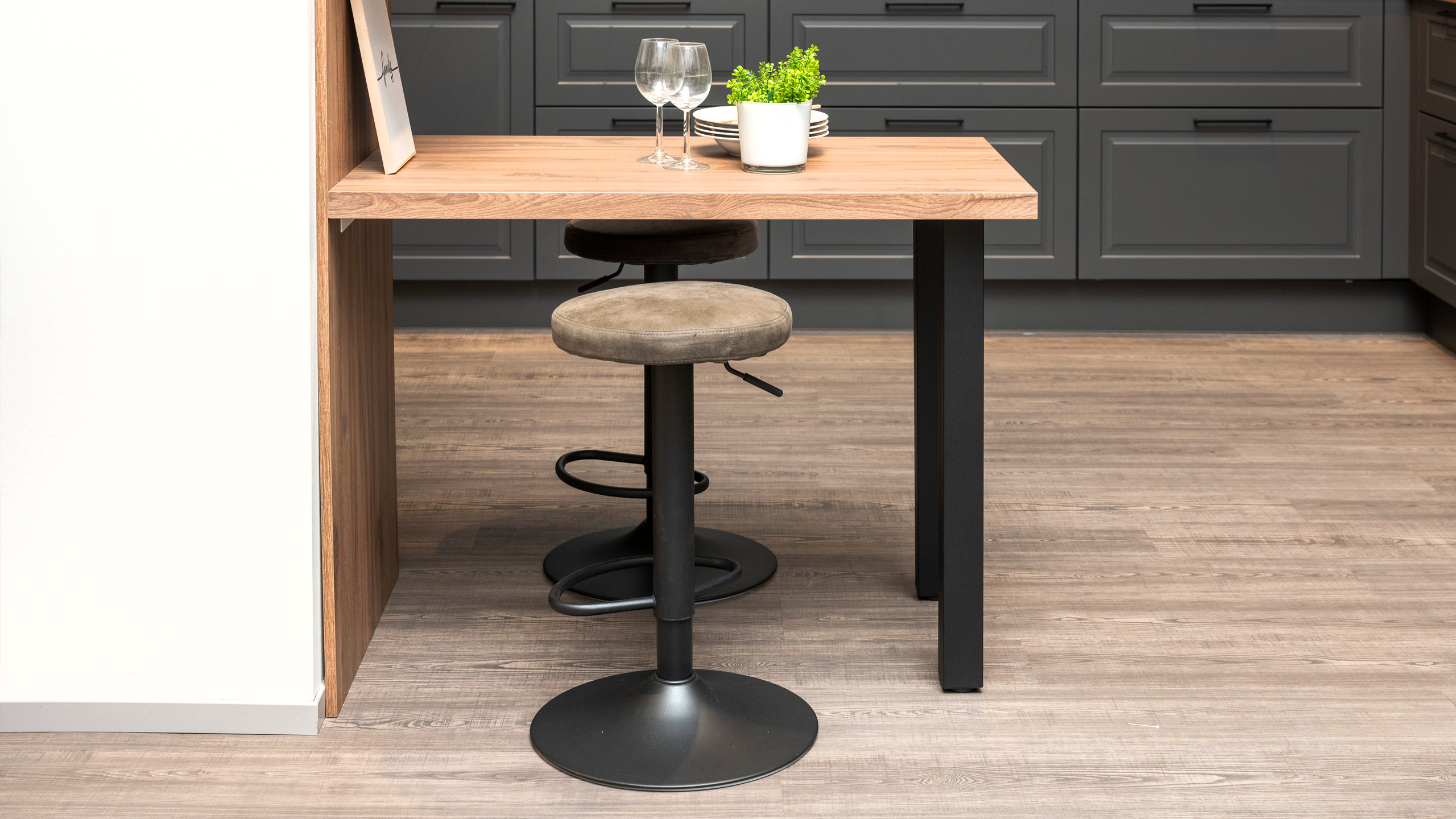 moderne Landhaus L-Küche Modell IL 3390 Nolte Interliving