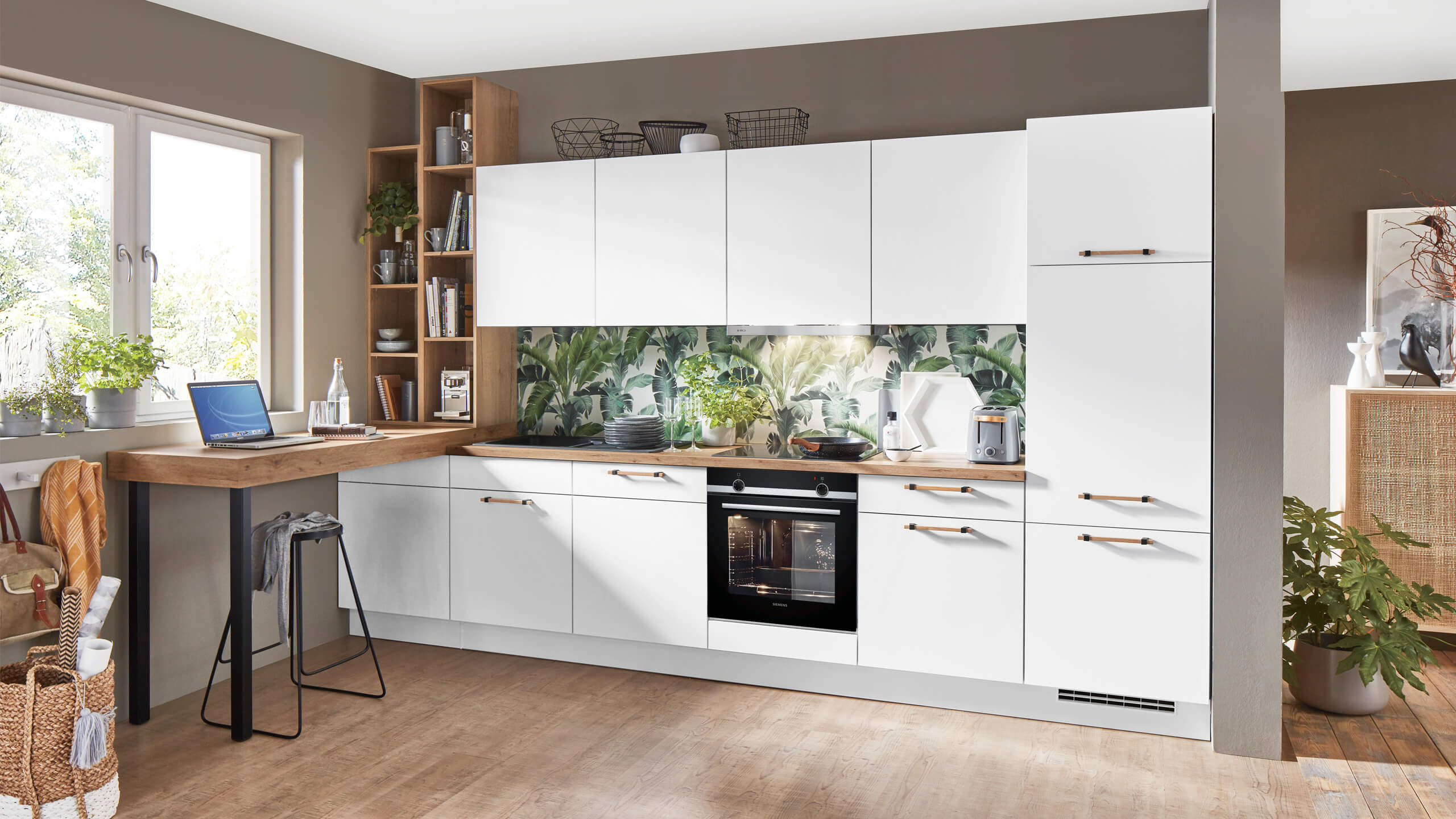 Moderne Singleküche "Easytouch" von Nobilia