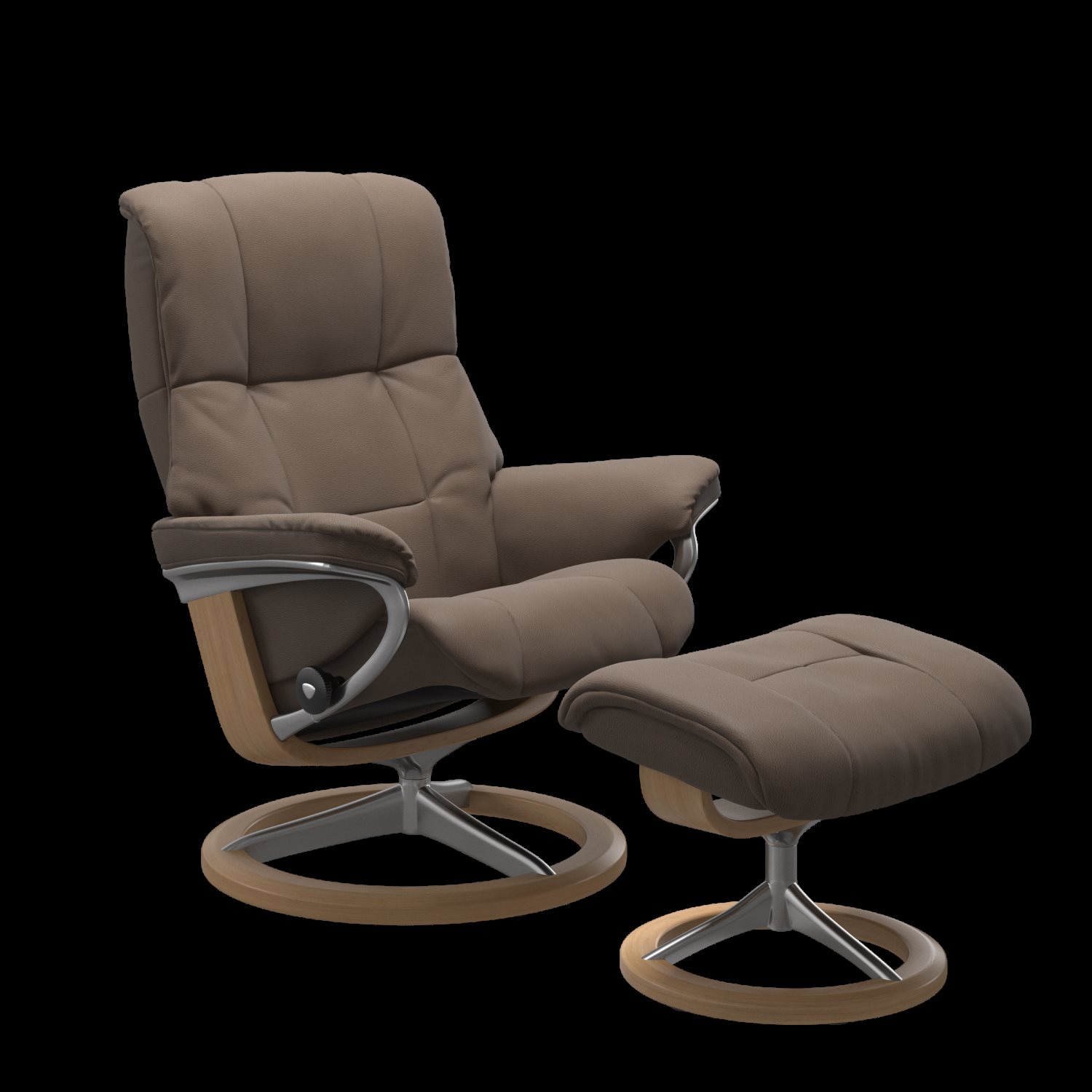 Signature Sessel (M) + Hocker Stressless Mayfair 1731315