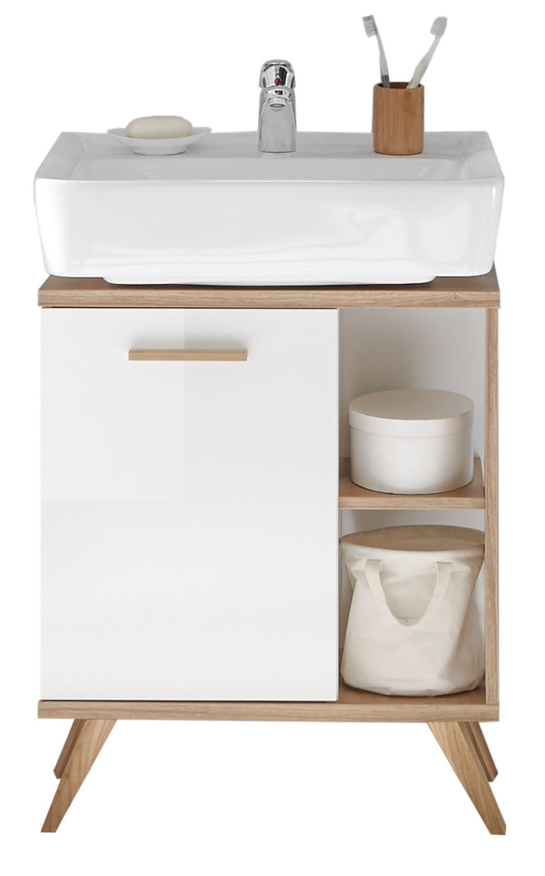 Waschbeckenunterschrank, 1 T + Quickset 923.016017 (Noventa)    C2