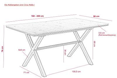 Ausziehtisch Karina T 096170