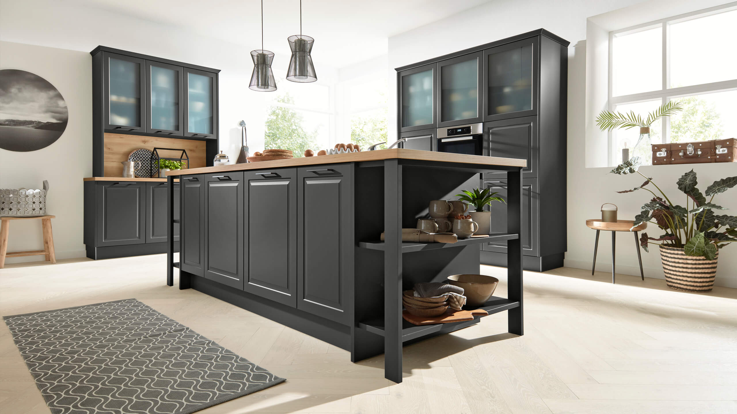 Landhausküche "Serie 3044" mit Insel von Interliving